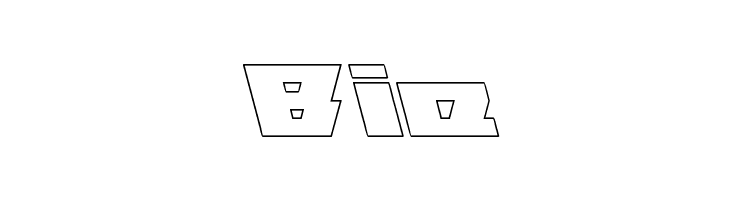 TRANSFORMATION-Hollow  Free Fonts Download