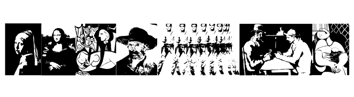 A Work Of Art  Free Fonts Download