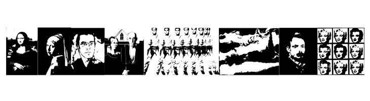 A Work Of Art  Free Fonts Download