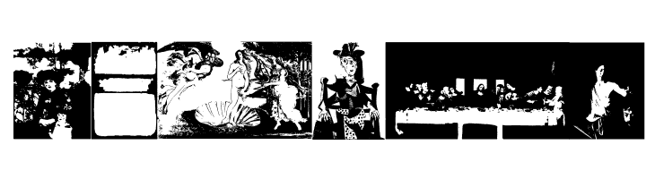 A Work Of Art  Free Fonts Download