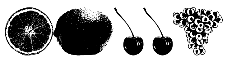 An Apple A Day Fruit Font  Free Fonts Download