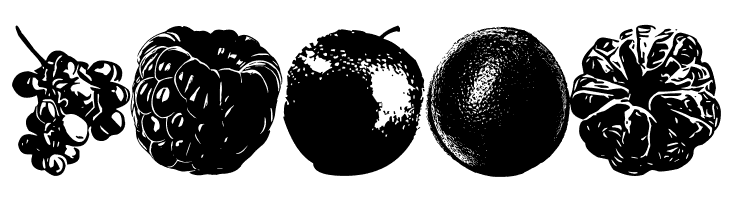 An Apple A Day Fruit Font  Free Fonts Download