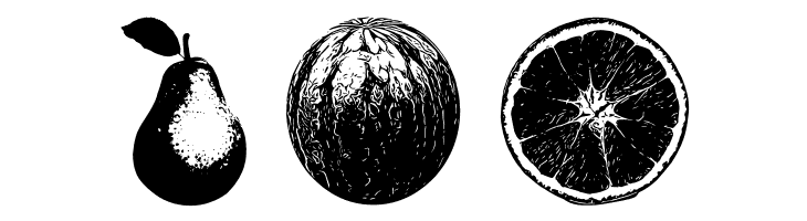 An Apple A Day Fruit Font  Free Fonts Download