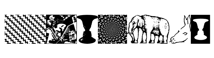 Eye Am Confused Optical Illusions  Free Fonts Download