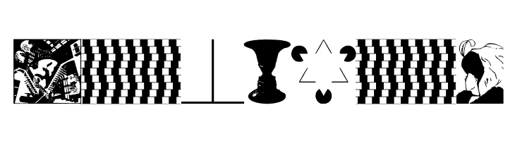 Eye Am Confused Optical Illusions  Free Fonts Download