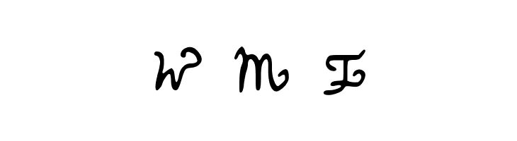 Eu mezmo!  Free Fonts Download