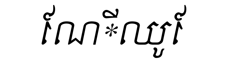 Khek Sattawat  Free Fonts Download