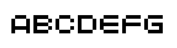 7px4bus  Free Fonts Download