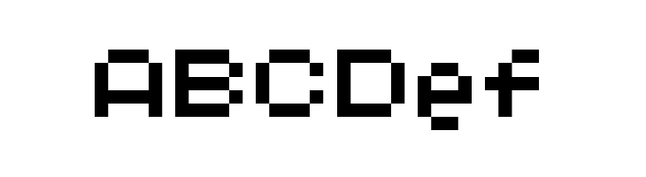 7px4bus  Free Fonts Download