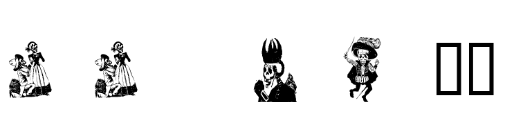 Calaveras 323  Free Fonts Download