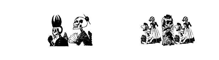 Calaveras 323  Free Fonts Download