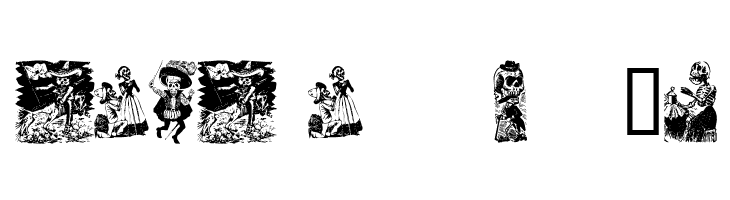 Calaveras 323  Free Fonts Download