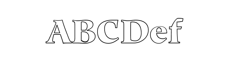 Hero Outline  Free Fonts Download