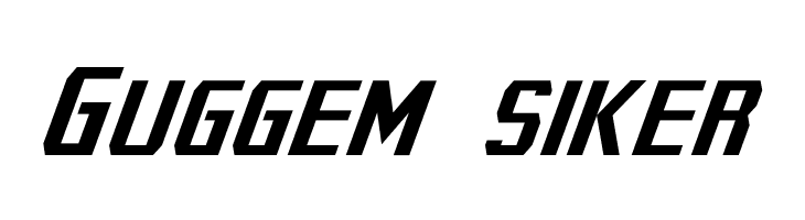 Cybernetyka Italic  Free Fonts Download