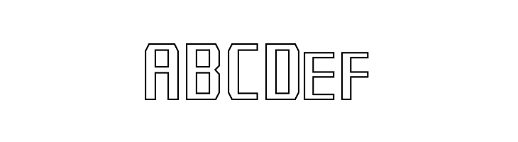 Cybernetyka Outline  Free Fonts Download