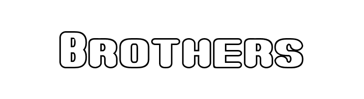 Monster Outline  Free Fonts Download