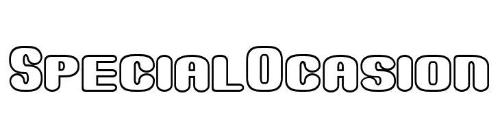 Monster Outline  Free Fonts Download