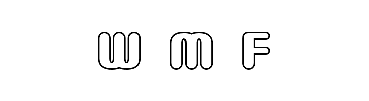 Monster Outline  Free Fonts Download