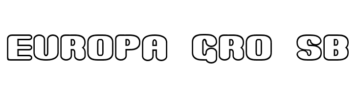 Monster Outline  Free Fonts Download