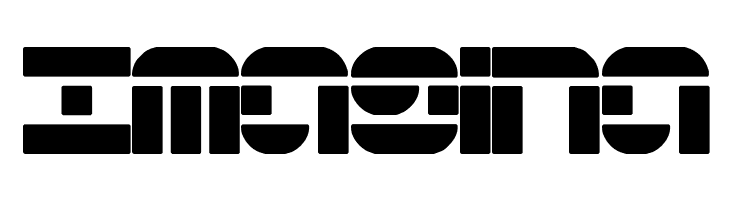 Pseudo BRK  Free Fonts Download