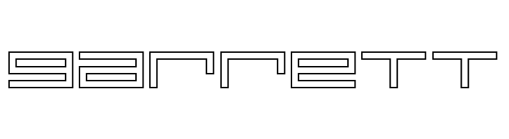 hardware requiem outline  Free Fonts Download