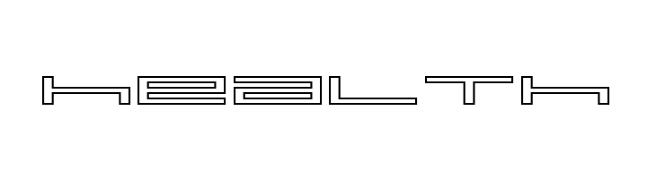 hardware requiem outline  Free Fonts Download