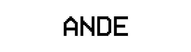 ModeSeven  Free Fonts Download