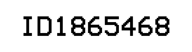 ModeSeven  Free Fonts Download