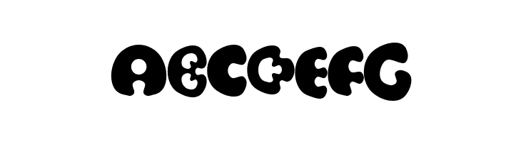 Perturb the Outline Curved  Free Fonts Download