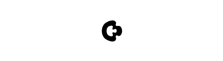 Perturb the Outline Curved  Free Fonts Download