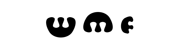 Perturb the Outline Curved  Free Fonts Download