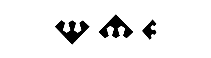 Perturb the Outline Diagonal  Free Fonts Download