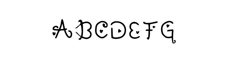 Heartz Regular  Free Fonts Download