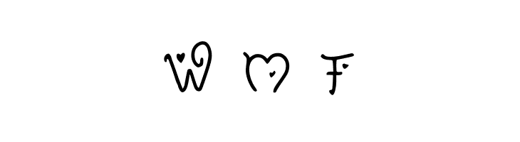 Heartz Regular  Free Fonts Download