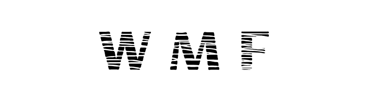 Striped Font  Free Fonts Download