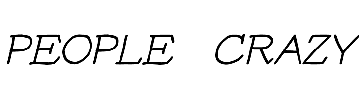 YOzFontEP04 Italic  Free Fonts Download