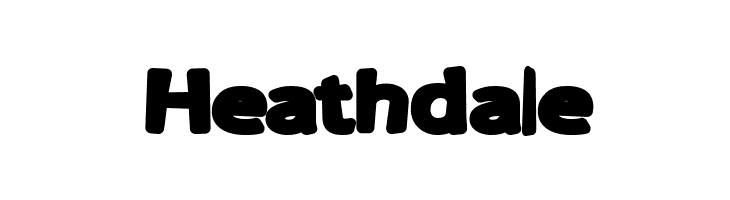 Heathdale Fatkid Font