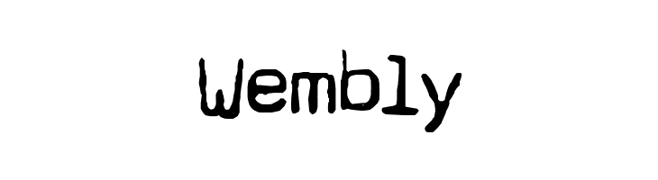 Typewriter - a602 [dead postman 2004]  Free Fonts Download