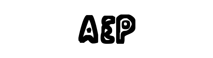 PoopedEyes ExtraBold  Free Fonts Download