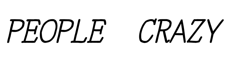 YOzFontE04 Italic  Free Fonts Download