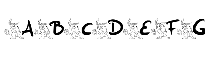 Funny Bunny  Free Fonts Download