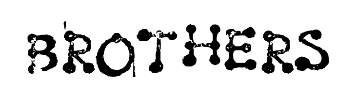 Smudgy Dot Stamps  Free Fonts Download