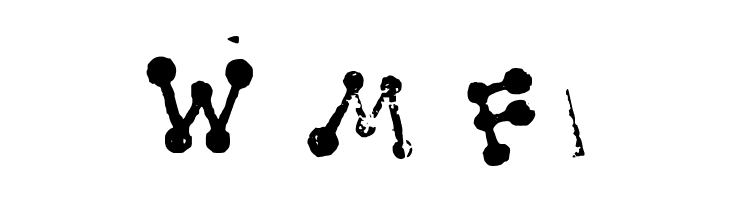 Smudgy Dot Stamps  Free Fonts Download