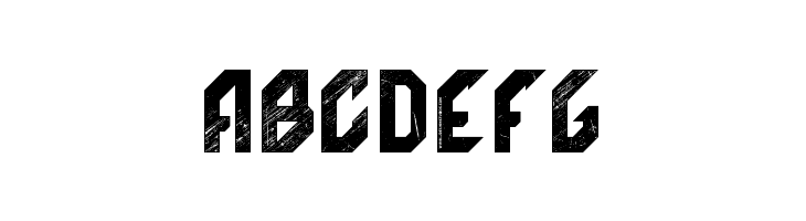 Black Nemesis Perosonal USE DEMO-Grunge  Free Fonts Download