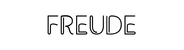 FREUDE Clip Font