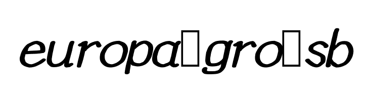 YOzFontP04 Bold Italic  Free Fonts Download