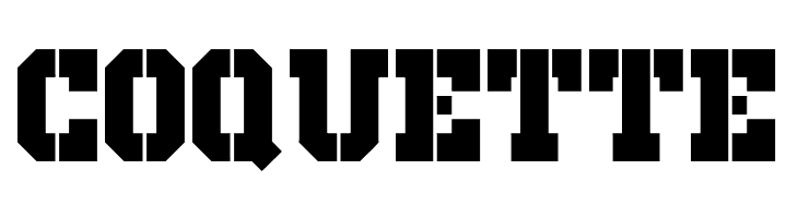 Giza Stencil CAPS  Free Fonts Download