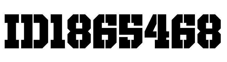 Giza Stencil CAPS  Free Fonts Download