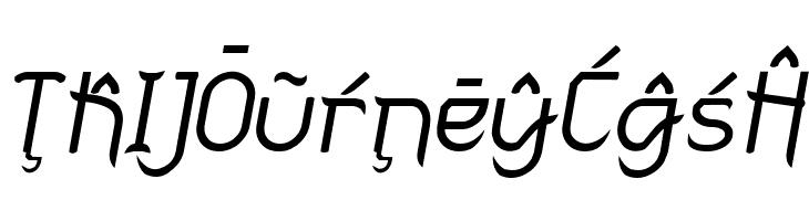 FuturexVariationSwishExtrasOblique  Free Fonts Download