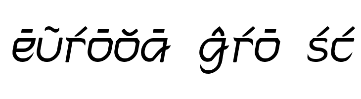 FuturexVariationSwishExtrasOblique  Free Fonts Download